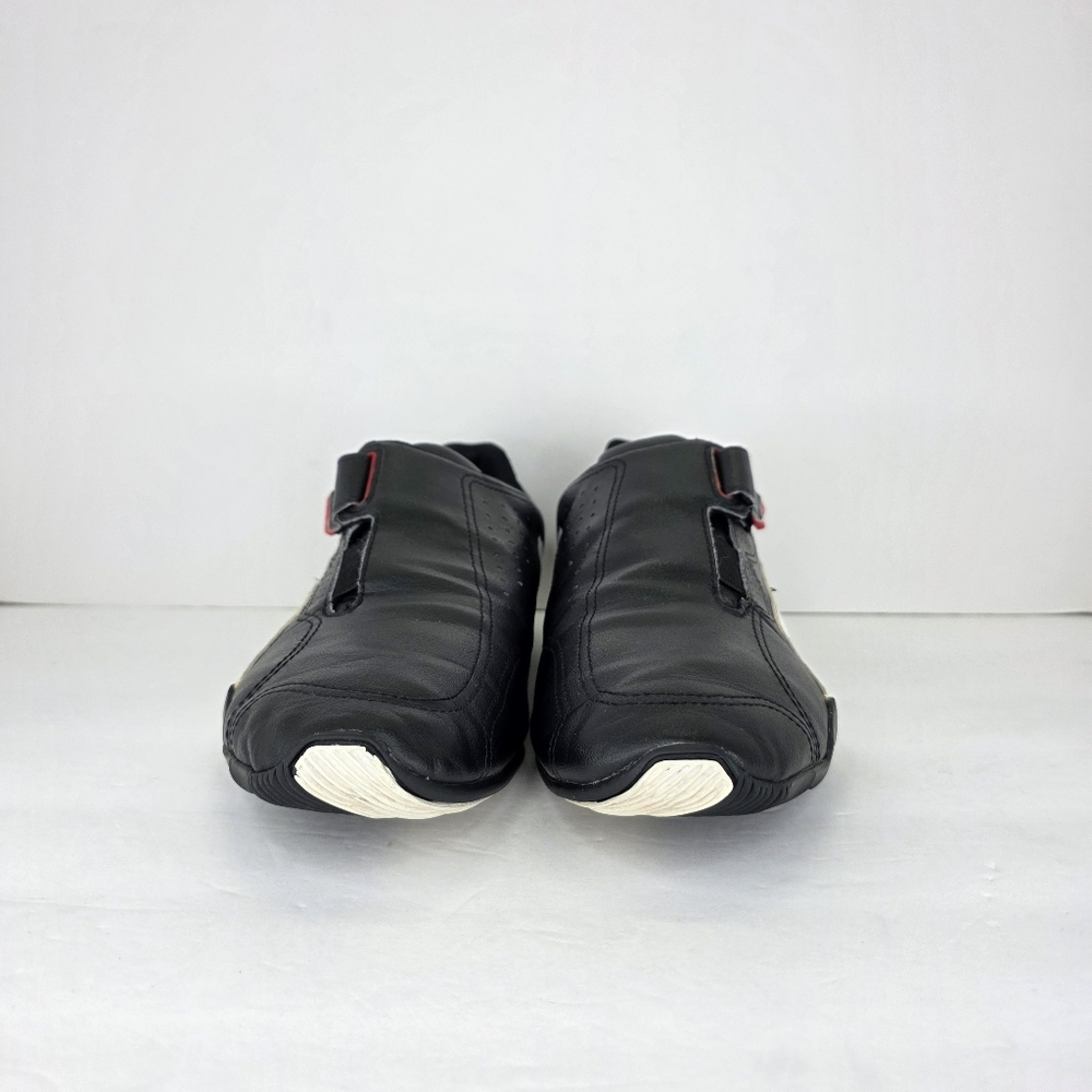 Puma Redon Move Mens Sz 10.5 Shoes Sneakers Low Top Slip On Black White Leather - Picture 4 of 16